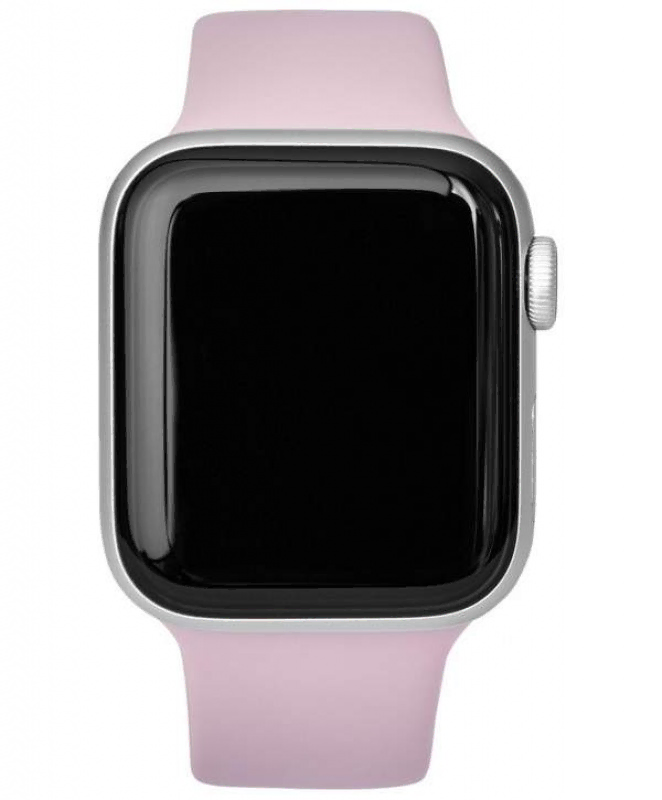 Ремешок силиконовый «vlp» Silicone Band для Apple Watch 42/44 мм, розовый