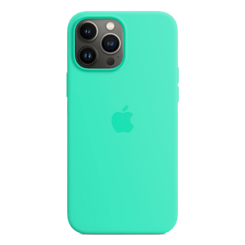 Накладка Apple iPhone 13 Pro Max Silicon Case MagSafe (Мятный)