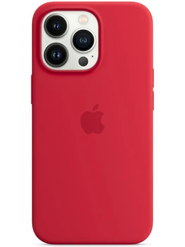 Накладка Apple iPhone 14 Plus Silicon Case MagSafe Animation (Красный)