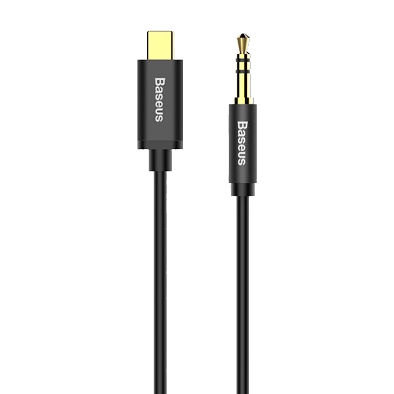 Кабель Baseus Yiven Type-C male To 3.5 male Audio Cable M01 Black