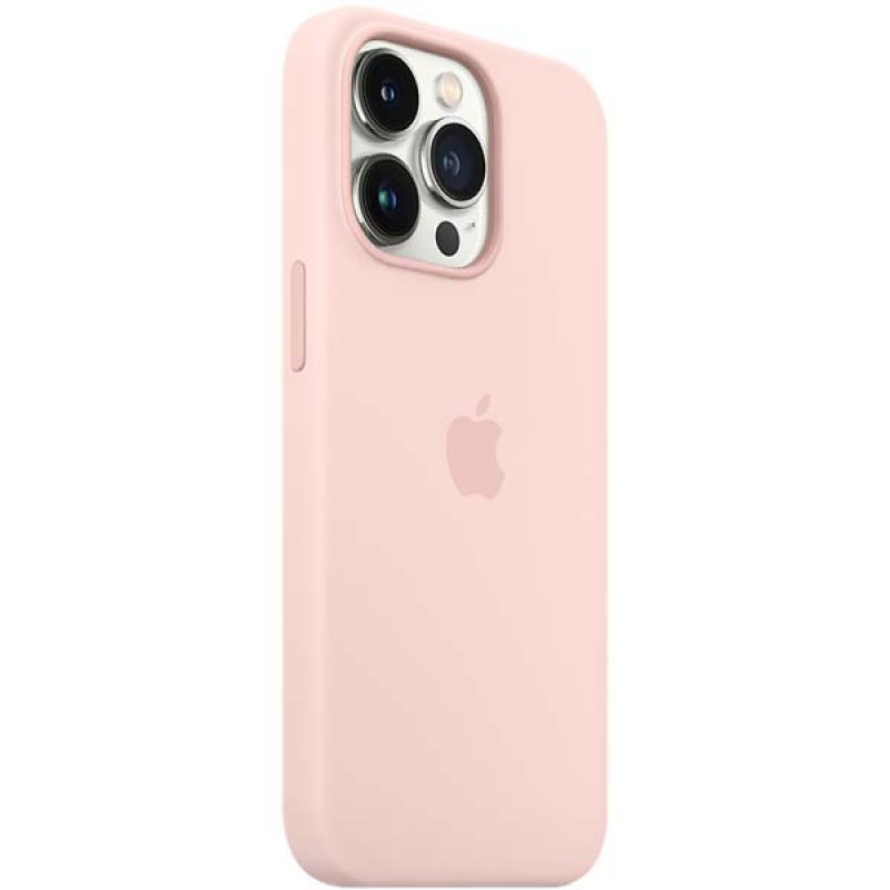 Накладка Apple iPhone 14 Silicon Case MagSafe Animation (Розовый мел)