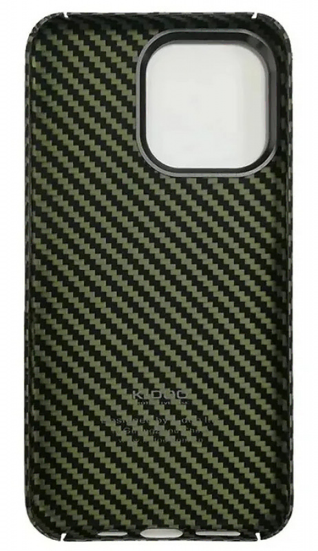 Накладка Iphone 13 Pro Max piblue kevlar magnetic (Зеленый)