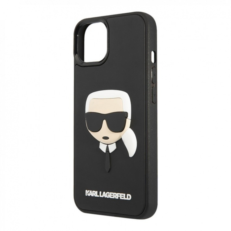 Lagerfeld для iPhone 14 чехол 3D Rubber Karl