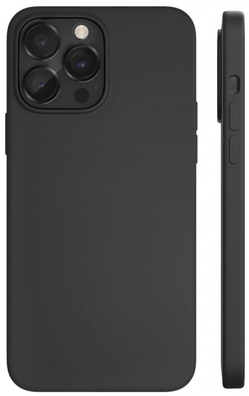 Чехол защитный "vlp" Silicone case with MagSafe для iPhone 14 Pro, черный